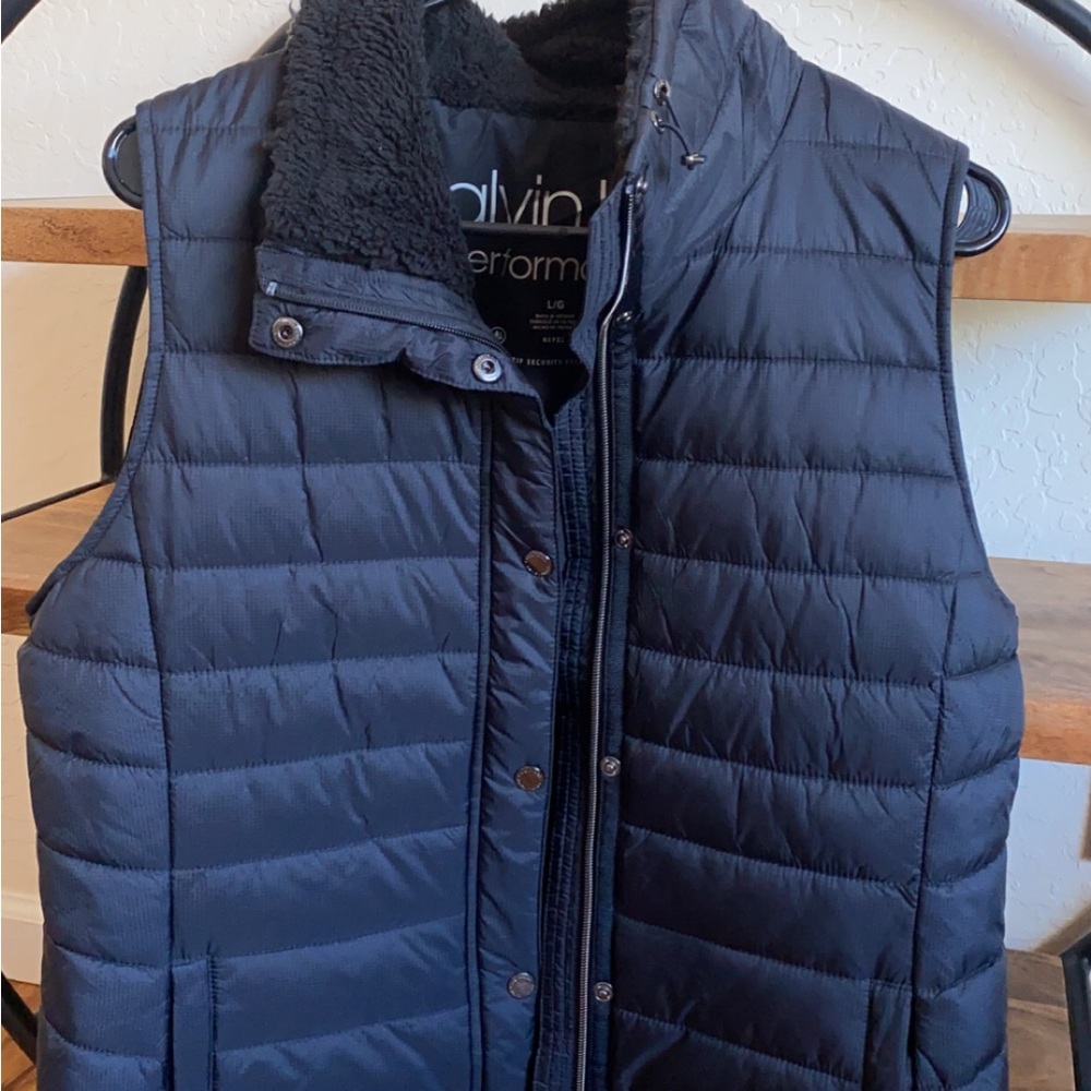 Women’s Black Calvin Klein Performance Winter Vest